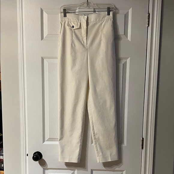 Zara Pants - Zara Off-White Ankle Pants